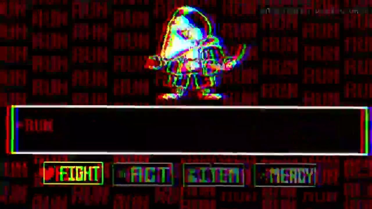 UNDERTALE VHS - Sans Fight ( Animation ) 