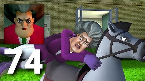 Scary Teacher 3D: HOLD YOUR HORSES - Gameplay Walkthrough Part 74 (ios Android)