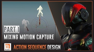 SideFX Houdini : Action Sequence Design - Part1 - Mixing motion capture