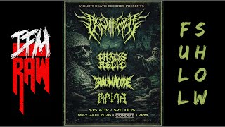 FULL SHOW: Bleed the Witch, Chaos Relic, Trauma Code & Pariah Live in Orlando, FL 5-24-26