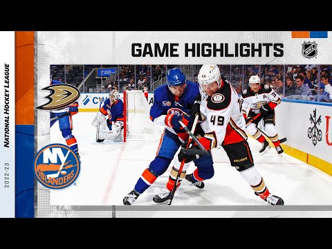 Ducks @ Islanders 10/15 | NHL Highlights 2022