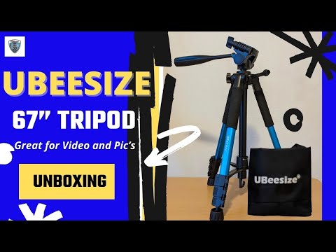 UBEESIZE 67” Tripod and Selfie Stick Unbox #ubeesize