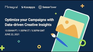 Webinar: Optimize your Campaigns with Data-driven Creative Insights