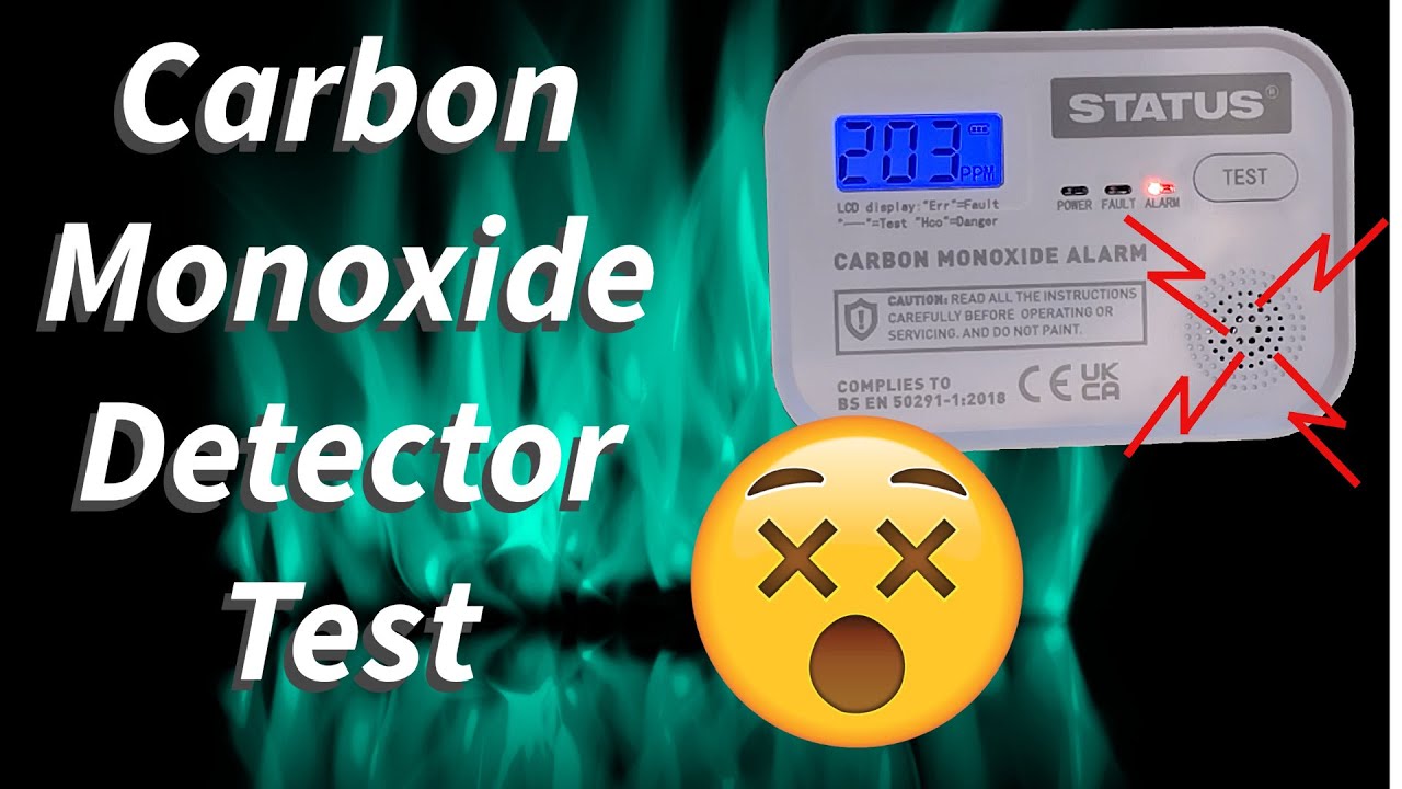 Testing a Carbon Monoxide detector in my workshop - YouTube