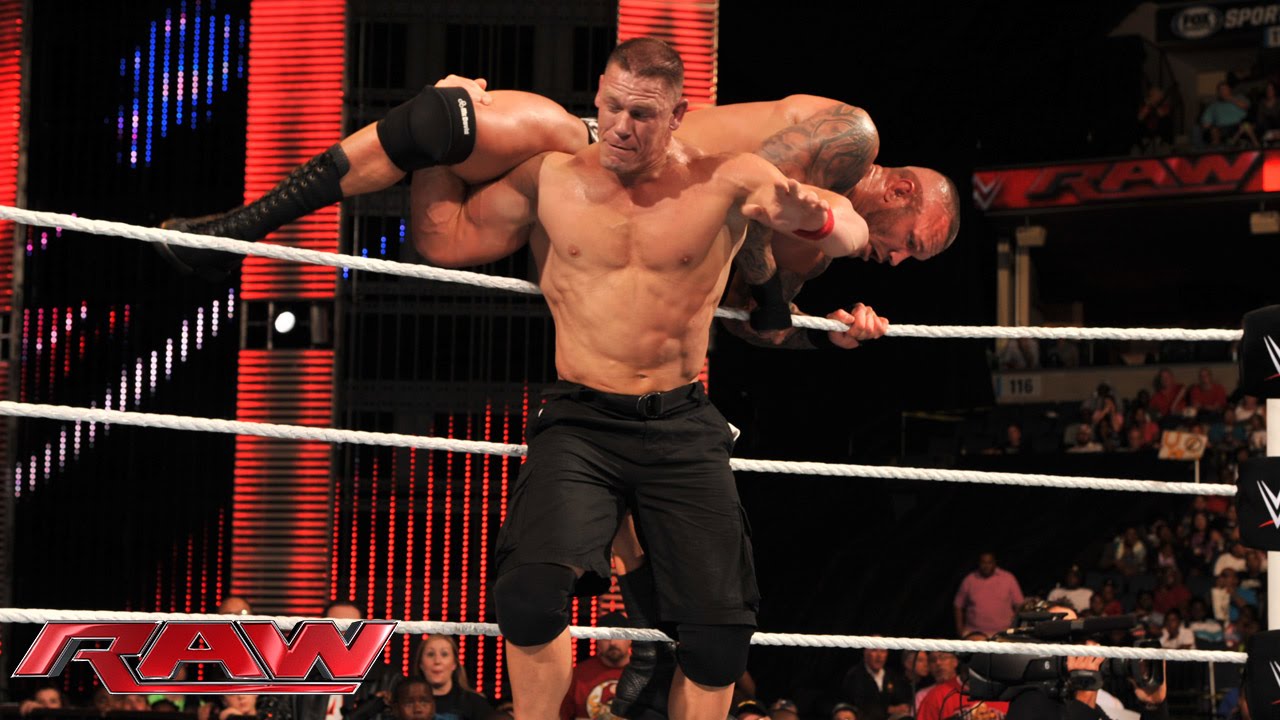 John Cena Vs Randy Orton Raw Sept 22 2014 YouTube