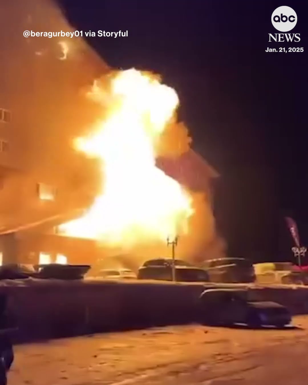 Fire at ski resort hotel in Turkey kills dozens of people