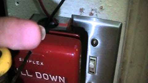 SIMPLEX 4251 1 PULL STATION PULL AND RESET