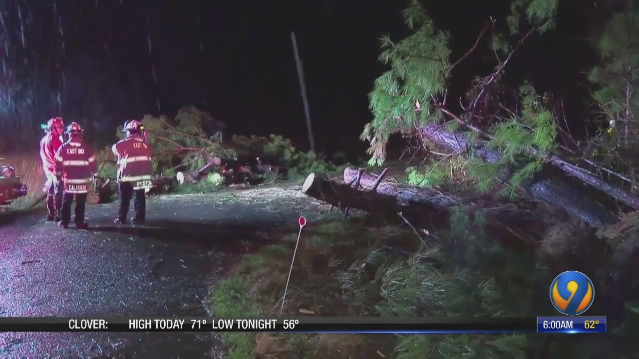 Thousands without power across region after storms brought strong winds, rain