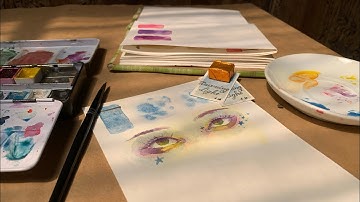 Review màu nước handmade Vthag17 | Vthag17