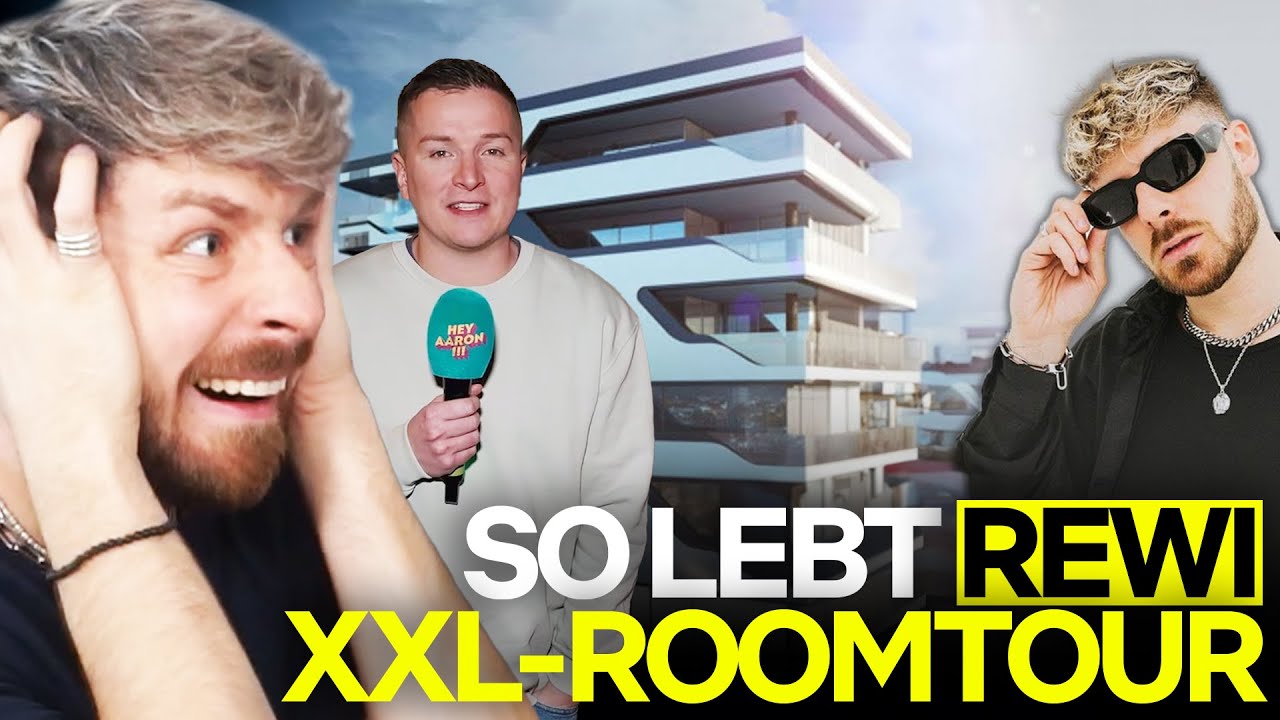 AARON stürmt NACHTS meine WOHNUNG - ROOMTOUR mit SCHUBLADEN leak!
