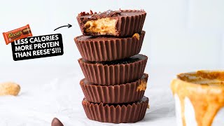 Homemade Reese’s peanut butter cups | only 4 ingredients