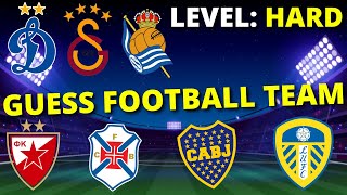 GUESS FOOTBALL CLUB BY THE LOGO | Level HARD | Pro Football Quiz 11