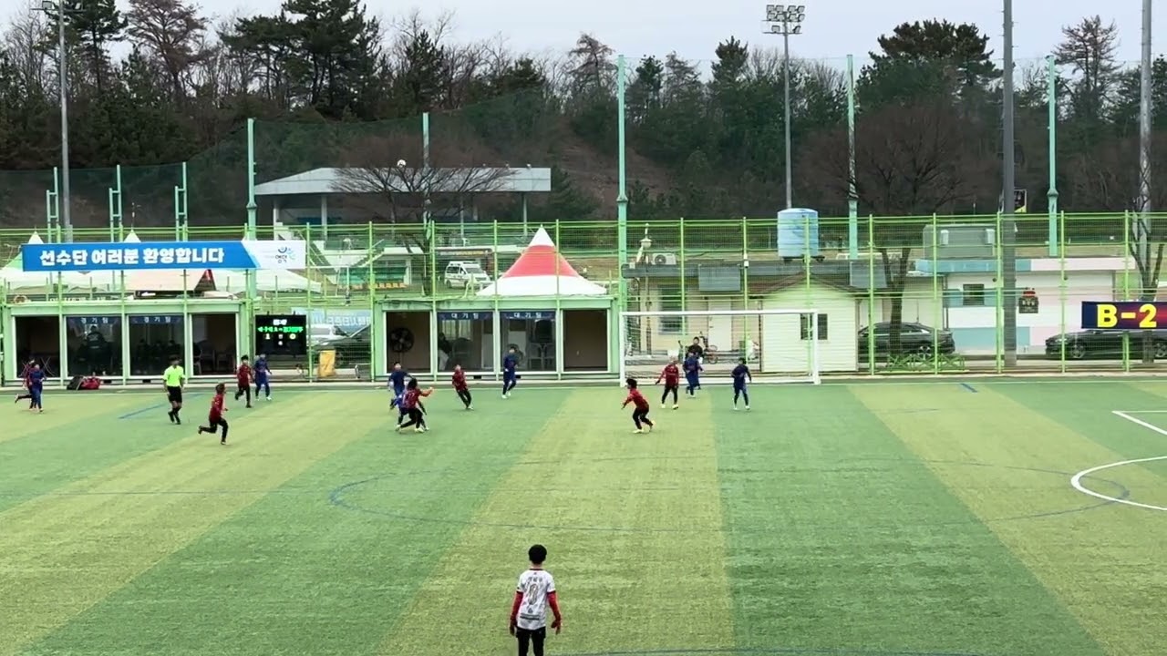 2026년 2월 24일 양주 FSC  U11 VS 대구 FC Cannon백호 전반전