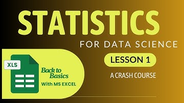 1. Data Analysis and Basic Statistics
