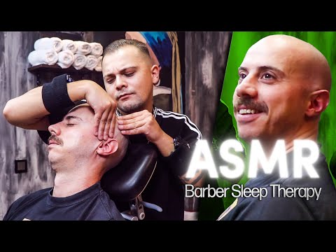 ASMR | Sleep Relief Therapy With Asmr Barber Massimo - ASMR HEAD MASSAGE