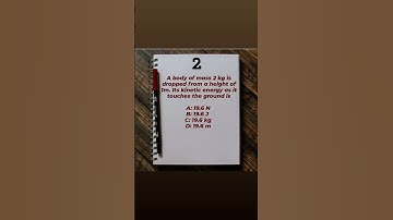 Work and energy #mcqs #energy #kineticenergy #potentialenergy