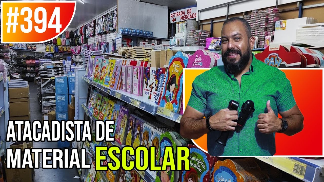 MATERIAL ESCOLAR 2023 NO ATACADO! ATACADISTA NO CANINDÉ 