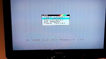 ZX Spectrum loading Tasword from a microdrive