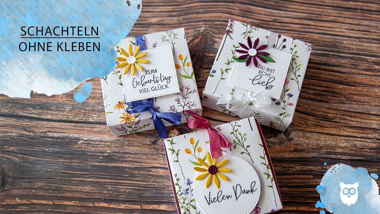 Kleine Schachtel ohne Kleben