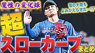 【竜砲も復活!?】伊藤大海『計測不能・100㌔以下 “超スローカーブ”まとめ』