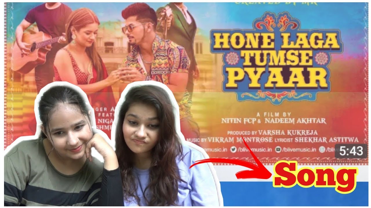 REACTION ON HONE LAGA TUMSE PYAR ( SONG) || SWEET SISTER'S VLOGS