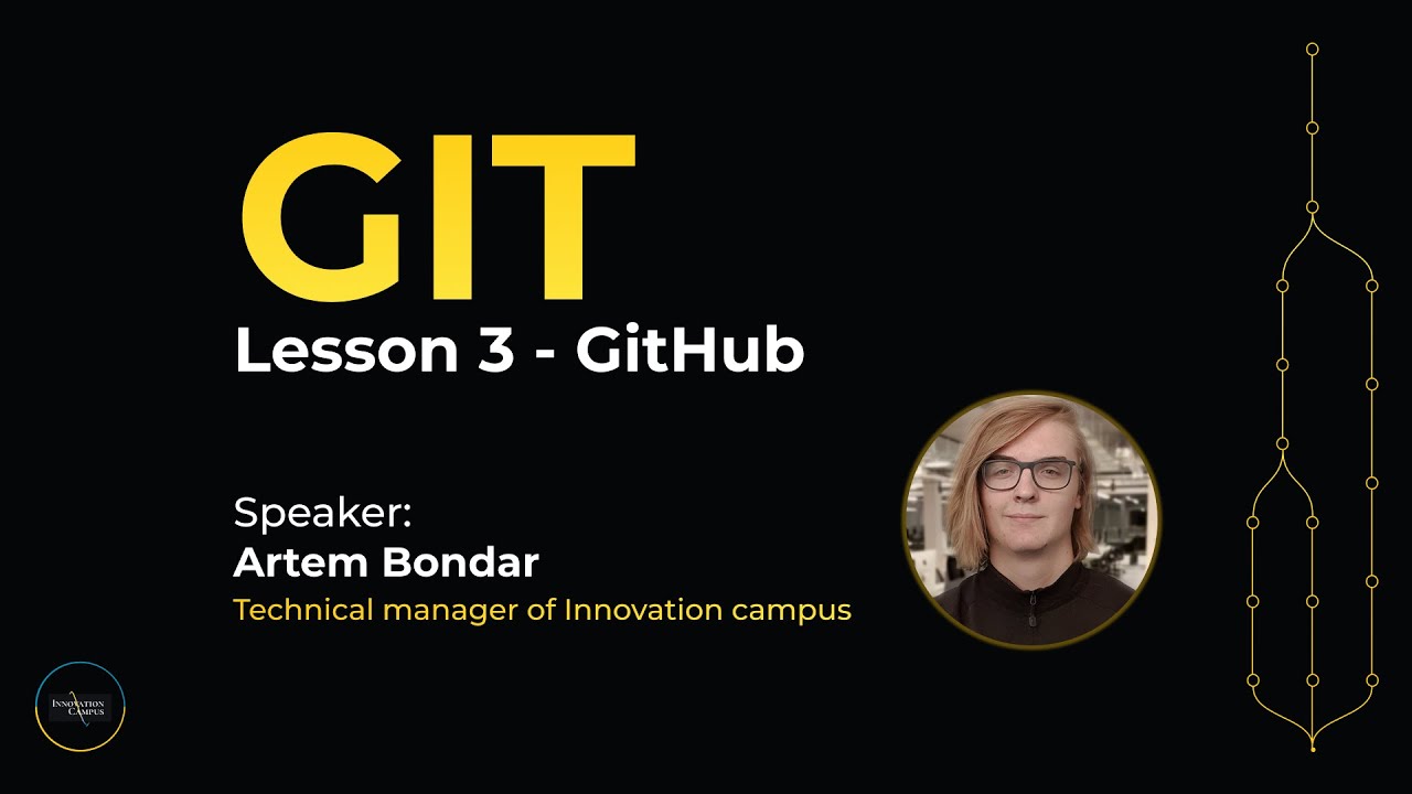|Git Lessons| Lesson 3 - GitHub