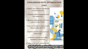 Conversion Rate Optimization (CRO)
