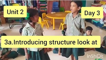 Term 1 Unit 2 Day 3/ 3a Practicing the structure look at English Ennum Ezhuthum