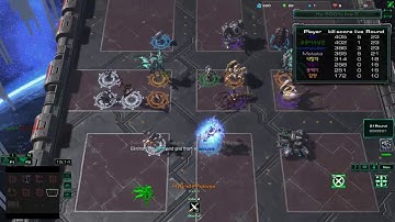 SC2 Random Tower Defense Race Mode Clear (live 5 Hp500% Hell)