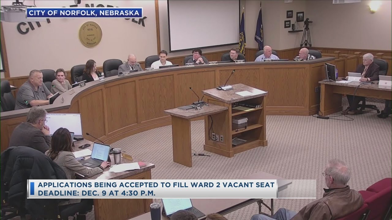Applications Being Accepted To Fill Ward 2 Vacant Seat - YouTube