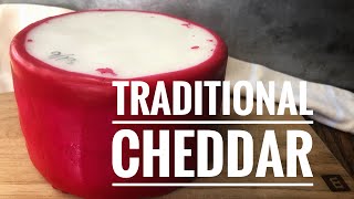 Traditional Style Cheddar Technique with Goat Milk- Cheesemaking at Home