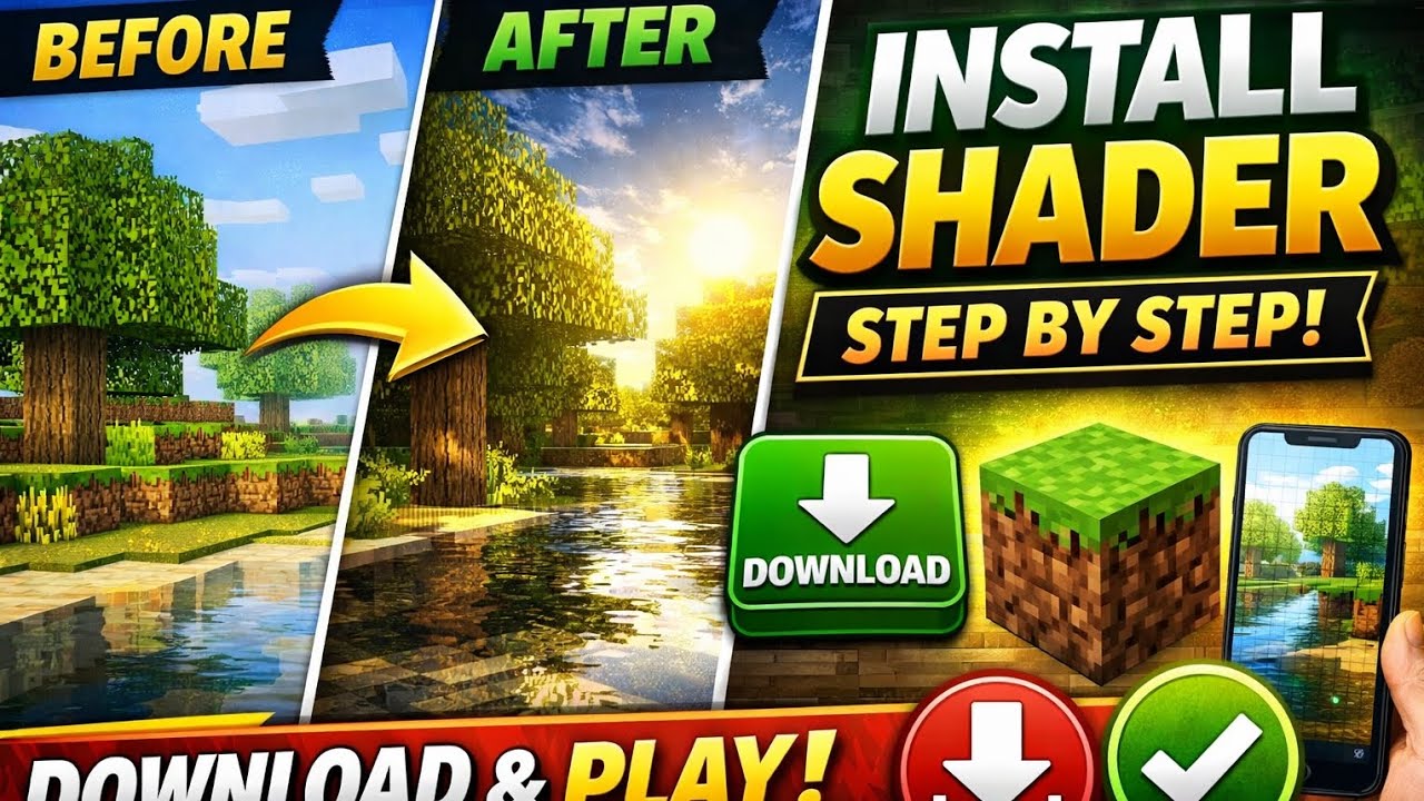 how to download minecraft shaders step by step guide ... How to Download & Install Shader Pack in Minecraft (Step-by-Step ...