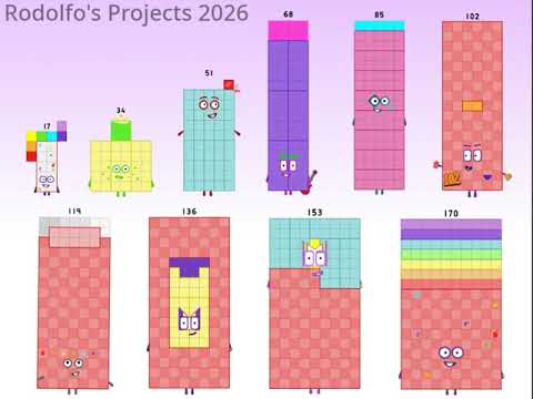 Numberblocks Band Seventeens
