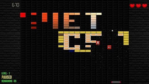 DxBall - OpenGL Game | 2D | C++ | CSE102 iGraphics Project | BUET