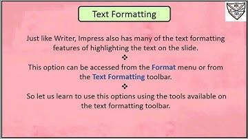 L -7 Apache OpenOffice Impress Editing and Formatting(Std-V)(Sub-Computer)