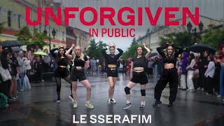 [ K-POP IN PUBLIC | ONE TAKE ] LE SSERAFIM (르세라핌) - 'UNFORGIVEN' dance cover by Moonrise Team