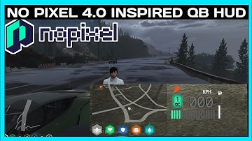 NO PIXEL 4.0 QB HUD SCRIPT  *FREE* | FiveM Roleplay Scripts | FiveM Tutorial 2024 | MJ DEVELOPMENT