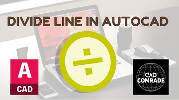 How to divide a line in AutoCAD !!