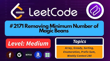 Removing Minimum Number of Magic Beans | LeetCode Medium | Optimal Approach