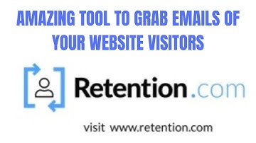 Use #Retention.com to track visitors to your #website and grab their #email. #shorts