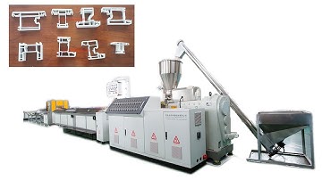 PVC UPVC Window and Door Frame Profile  Extrusion Line