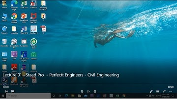 Staad Pro Tutorial- Lecture-1- Introduction and Joint Coordinates.