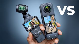 DJI Osmo Pocket 3 vs Insta360 X4. Best vlogging camera?