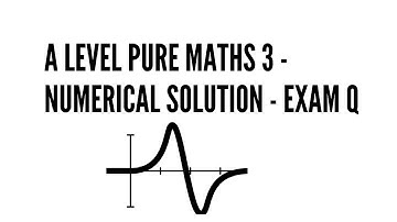 Numerical solution Iteration W07/9709/P3