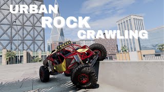 INSANE Urban ROCK CRAWLING Challenge | BeamNG Drive