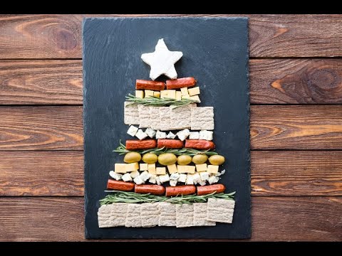 Video: Cheese Platter In The Shape Of A Tree - The Original Christmas Aperitif