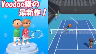 どんなゲームかやってみた。【Twin Tennis】