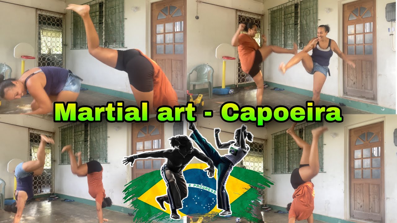 Mom’s Jamaican story time 47: Mel and Majumi did the martial art “CAPOEIRA” in Germany 🇩🇪 🤸🏽‍♂️