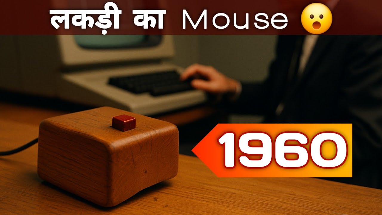 The First Mouse Was Wooden! — Pehla Computer Mouse Lakdi Ka Tha