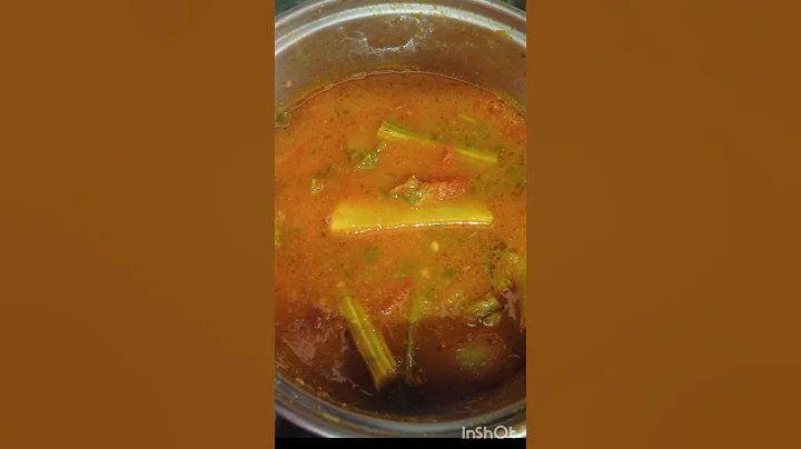 Drumstick Potato Curry Recipe😋Super Tasty Drumstick Masala  #MahafujasKitchen #shorts